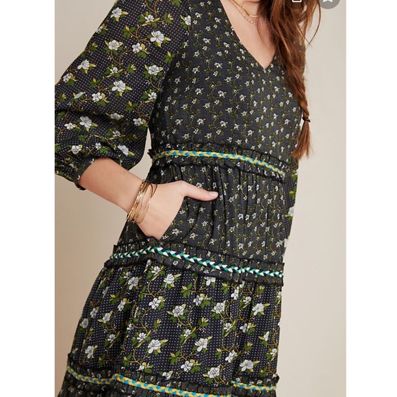 Anthropologie tiered maxi dress - Picture 4 of 7